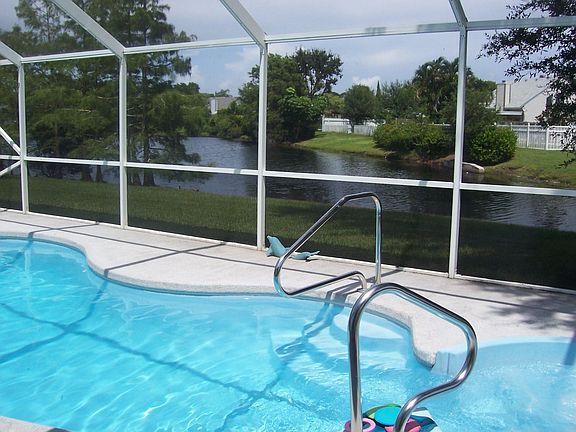 overlooking the lake