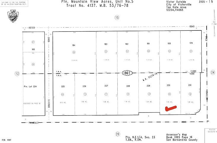 1st image of 0 Palmdale Rd #230
