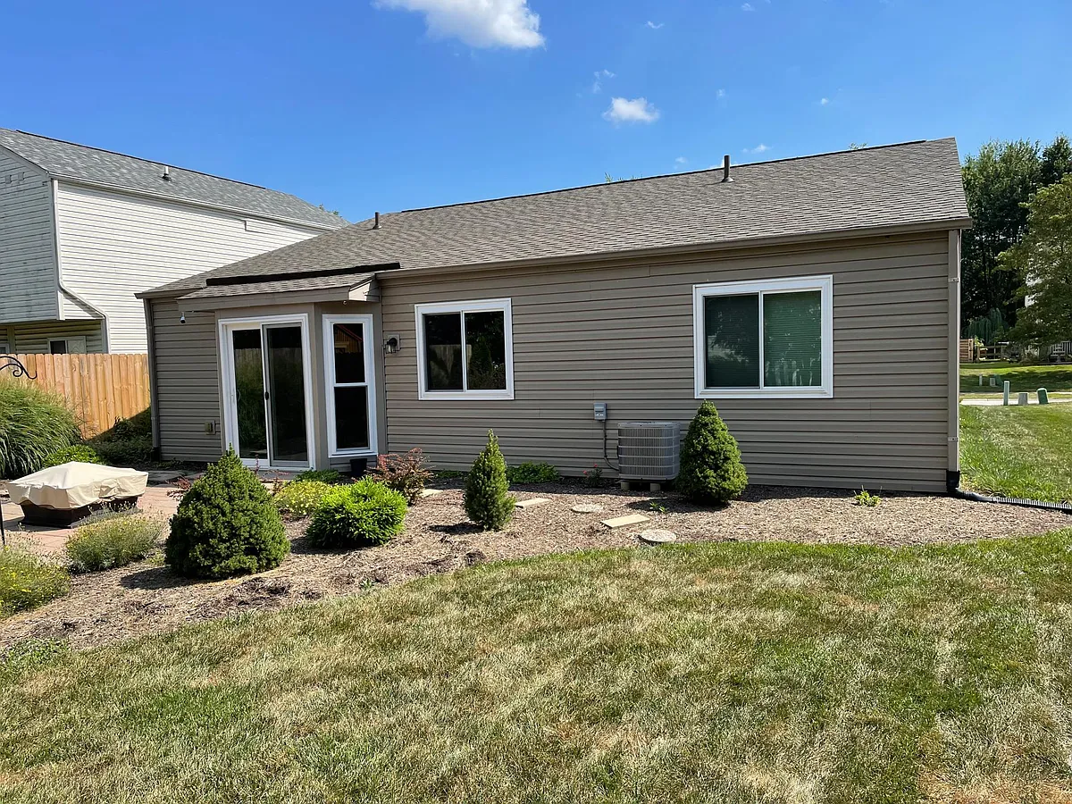 Adorable back yard and patio! Now fully fenced yard. - 2764 Dorado Ct