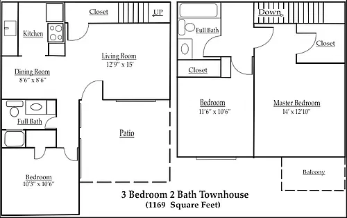 Floor plan Floorplan XX1