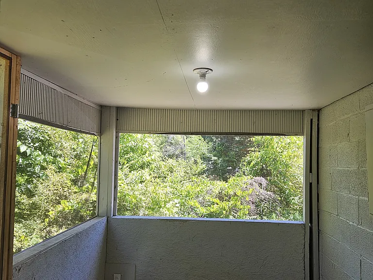 Screened porch