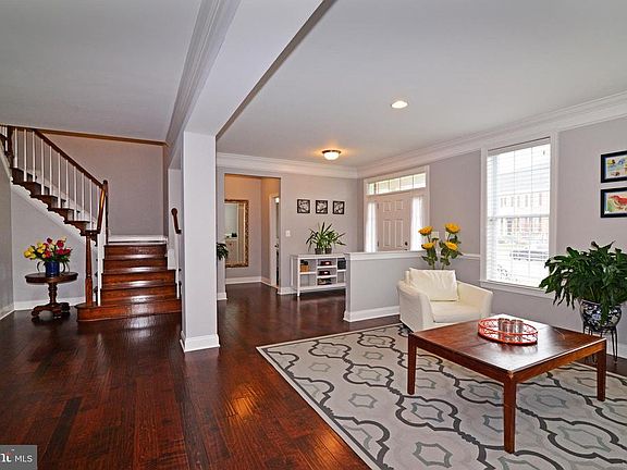 View of Living Room with Hardwood Floors