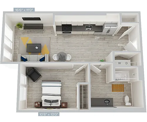 Floor plan A6