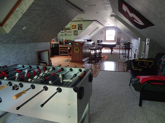 Game Room with Wet Bar
