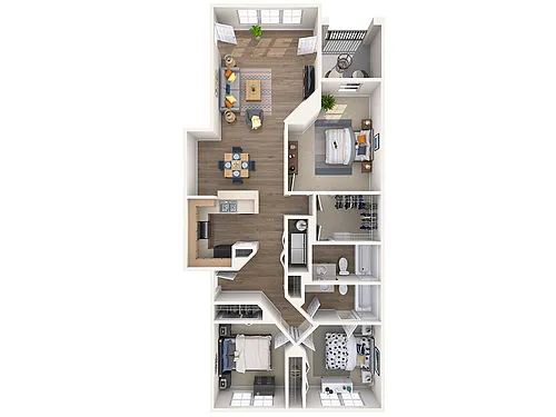 Floor plan Cypress