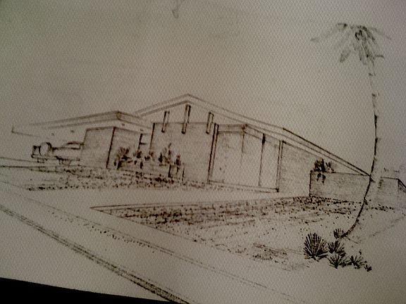 Architect’s Rendering 1957