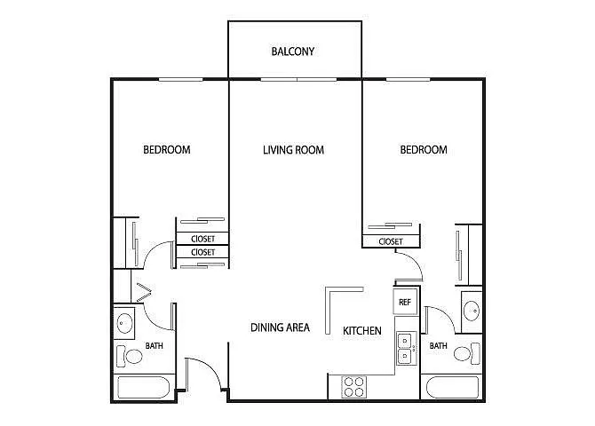 Floor plan Oak