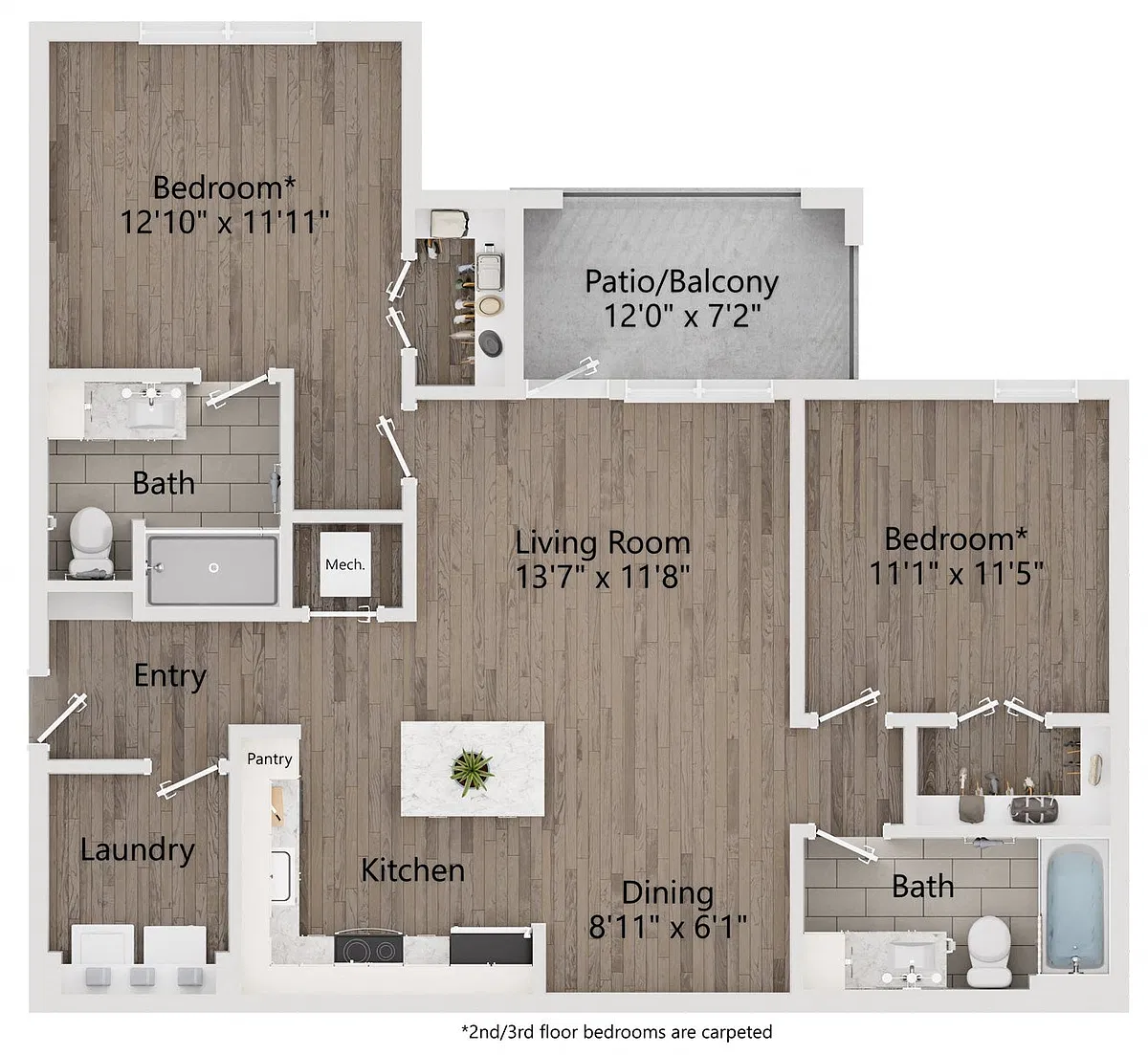 Floor plan B1