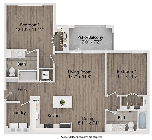 Floor plan B1