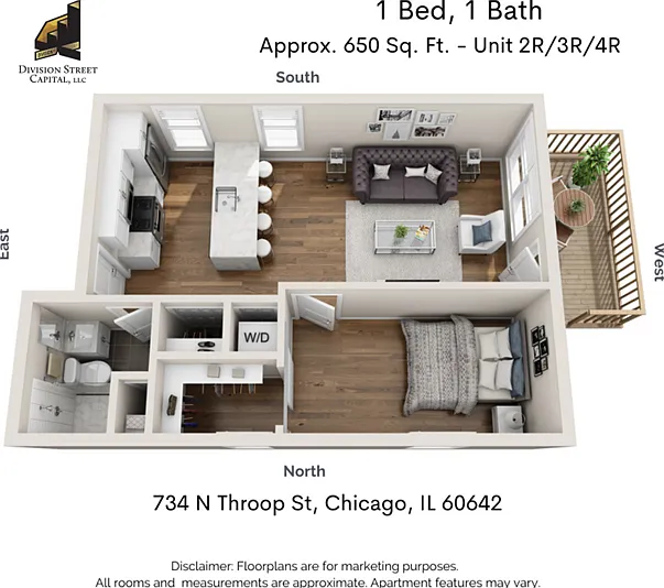 734 N Throop St — Photo 2
