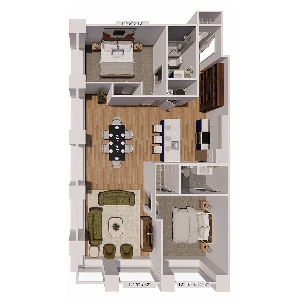 Floor plan C4