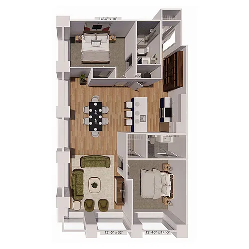 Floor plan C4