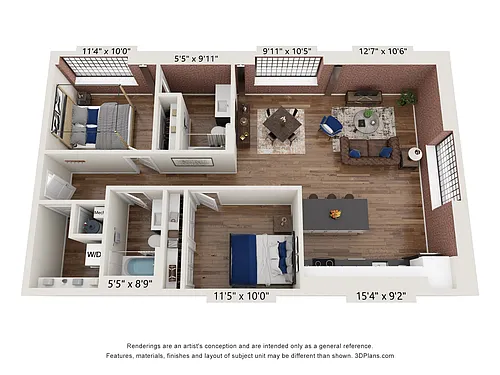 Floor plan The Wilson
