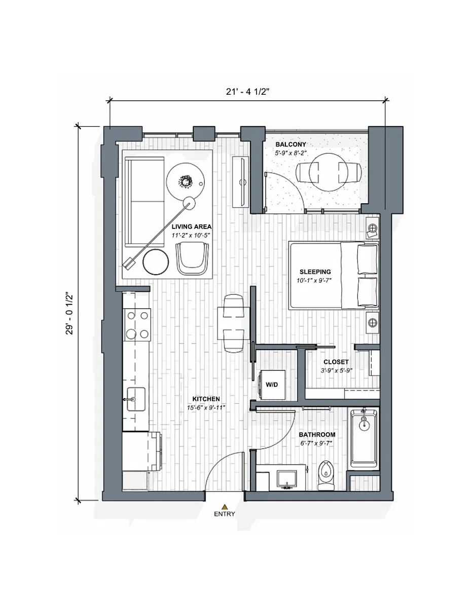 Floor plan E1