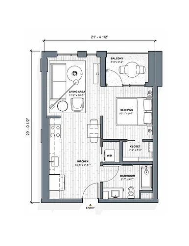 Floor plan E1