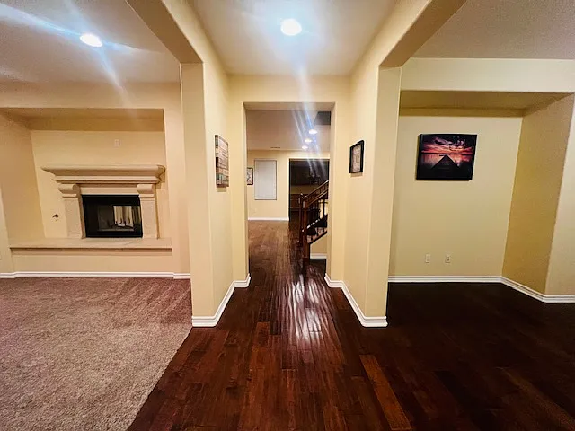 Entrance to the house. Formal living room to the left and formal dining room to the right. - 8265 Medford St