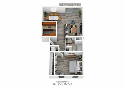 Floor plan The Ashland