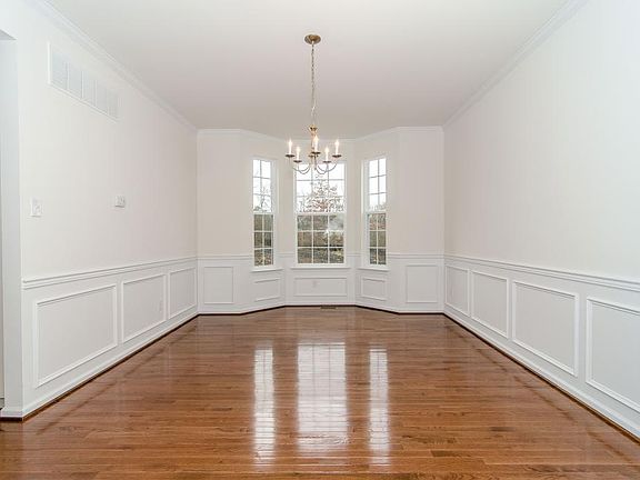 Dining Room Inside A New Home From Hallmark Homes