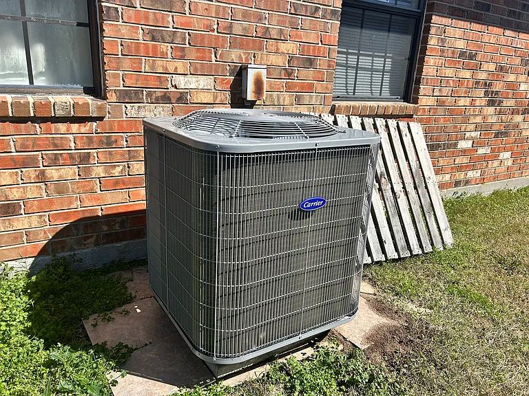 new 2.5ton AC cool the house in hot summer