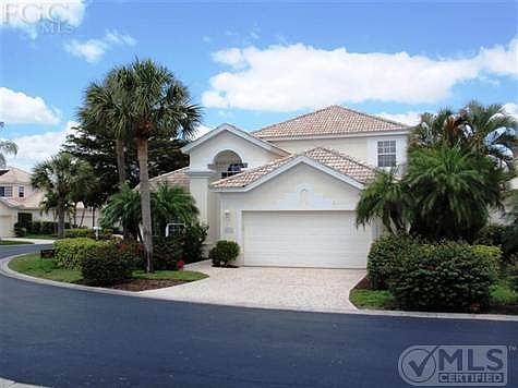 Front of home, wide corner lot, with extra landscaping