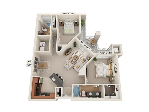 Floor plan The Pantigo