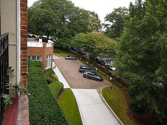 Balcony view to left