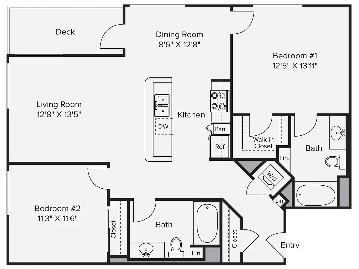 Floor plan B13