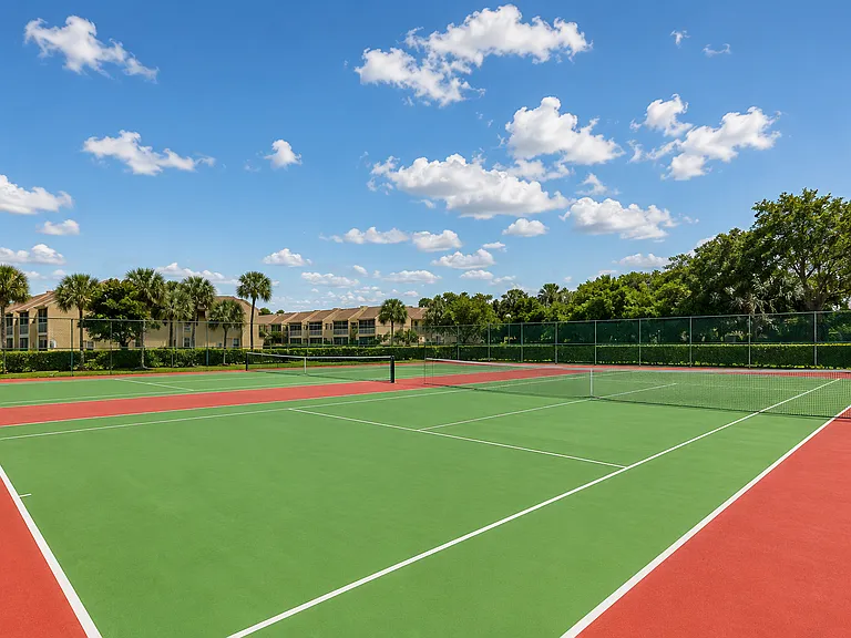 Tennis courts