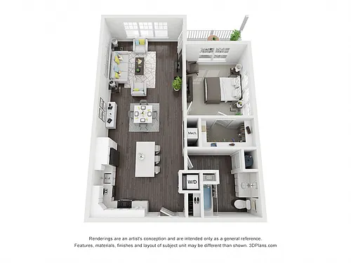 Floor plan 1BE