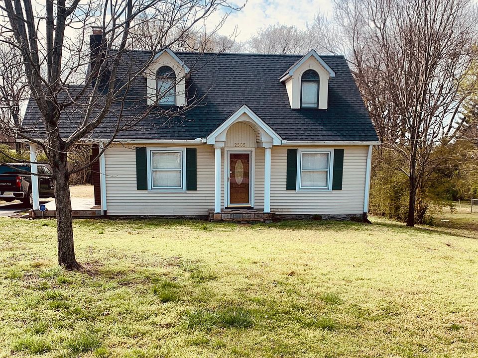 Front view of house from street.