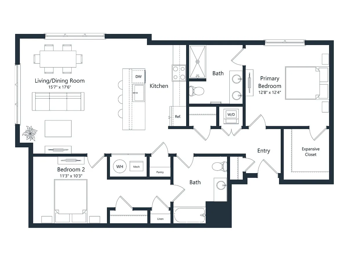 Floor plan C22
