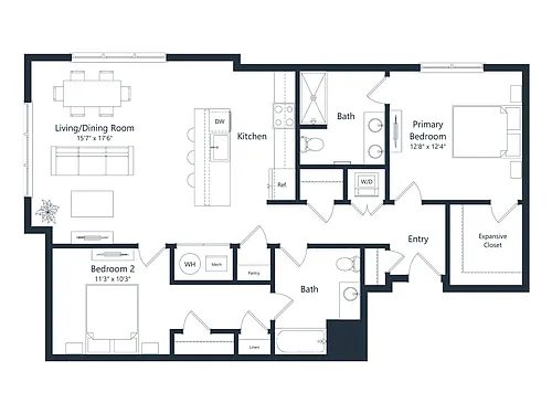 Floor plan C22