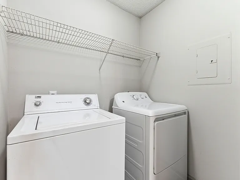 In-home washer and dryer for ultimate convenience
