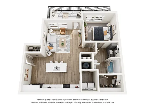 Floor plan Raclin
