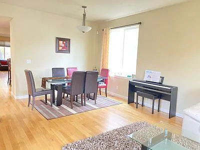 As soon as you enter, you will see spacious dinning area on your front-right