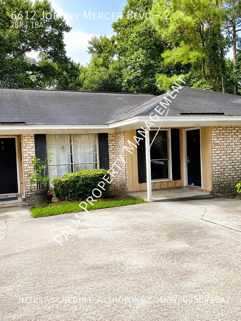 Two Bed, One Bath Duplex Apartment for Rent on Wilmington Island — Photo 1