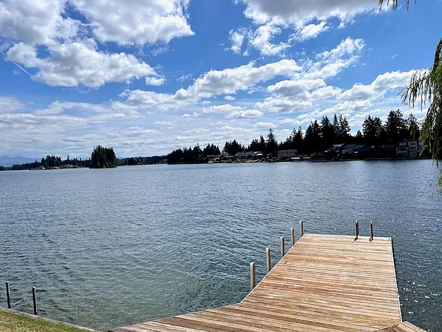 View of shared dock
