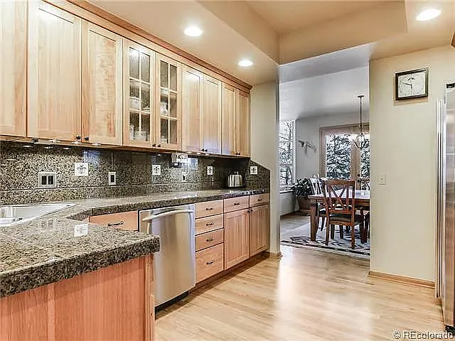 Kitchen into Dining Room