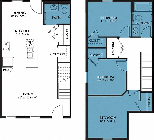 Floor plan C2 Duplex