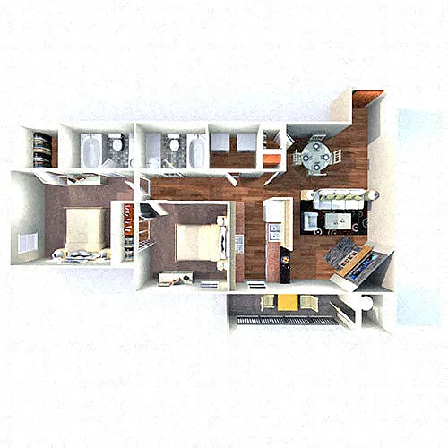 Floor plan St. Kitts