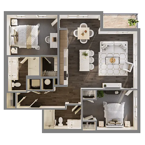 Floor plan B1