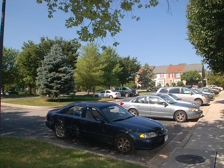 2 reserved parking spots.