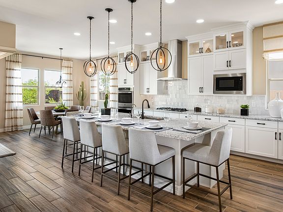 Striking kitchen with island