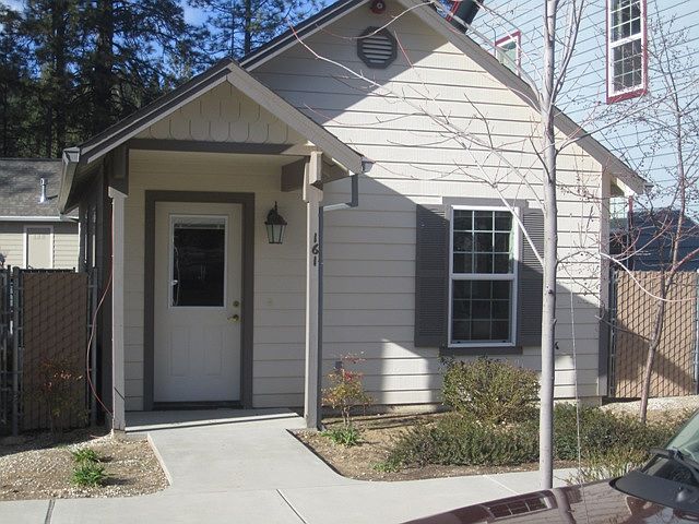 Front view of the cottage