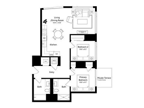 Floor plan Verde B12