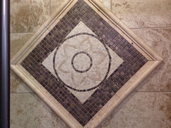 Master Shower detail