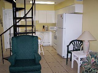 Kitchen and Stairway