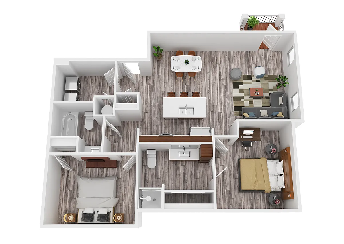 Floor plan The Maxwell - ADA
