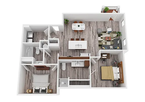 Floor plan The Maxwell - ADA