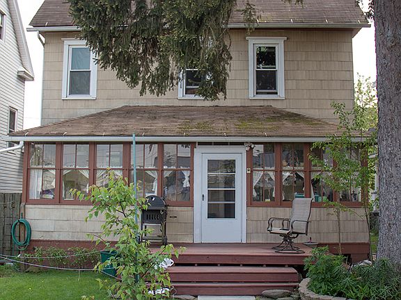 Back porch with deck
